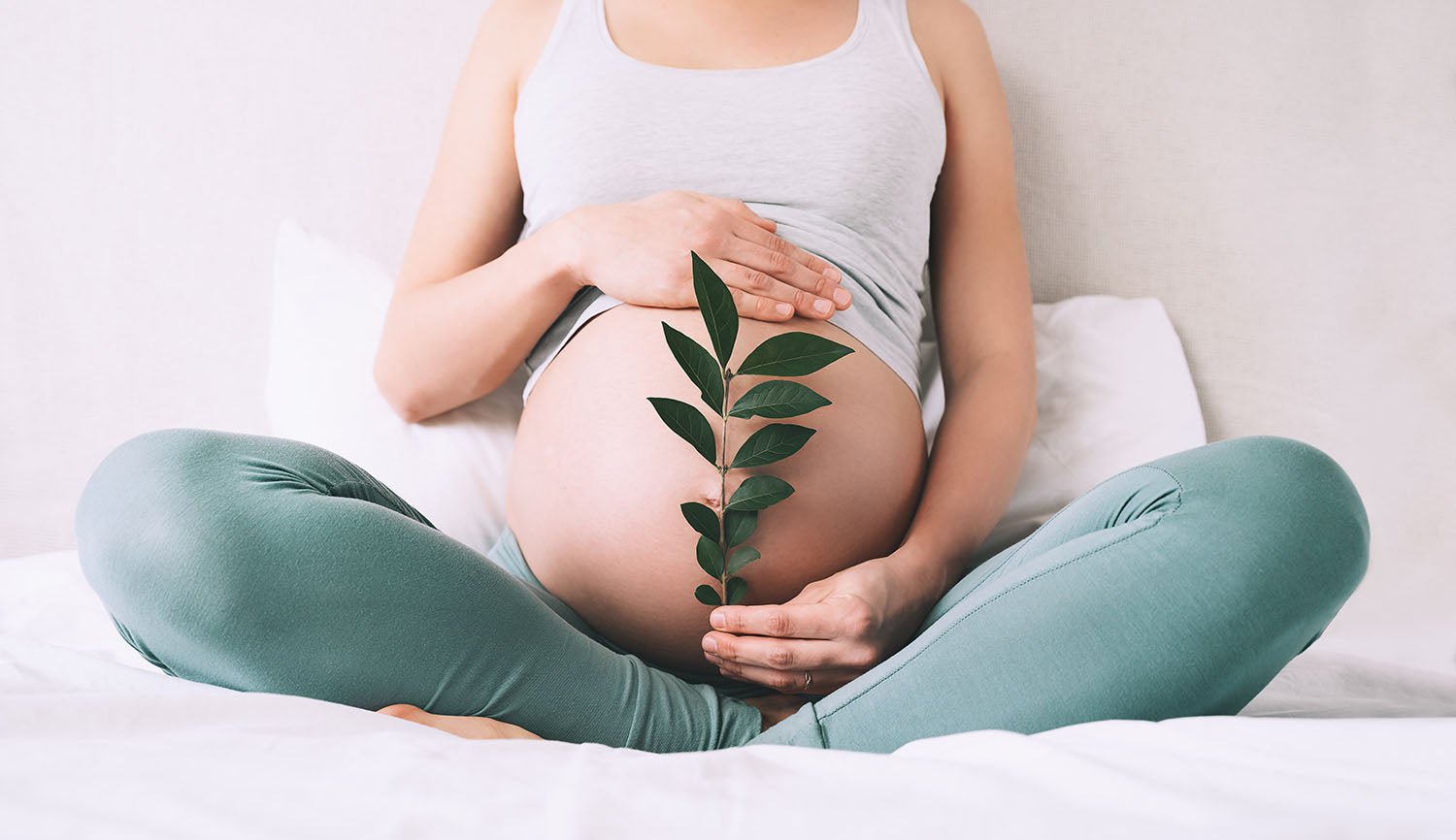Pregnant woman after healing from PUPPP rash - The PUPPP Cleanse