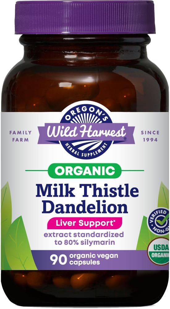 Milk Thistle Dandelion for PUPPP Rash Relief