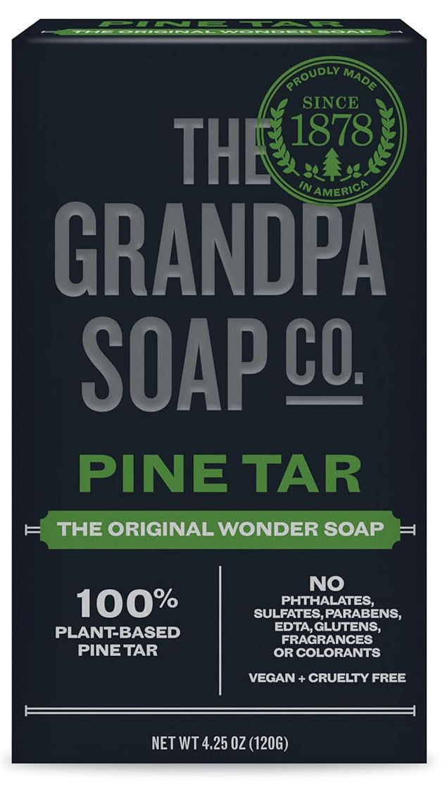 Grandpa Pine Tar Soap for PUPPP Rash Relief 