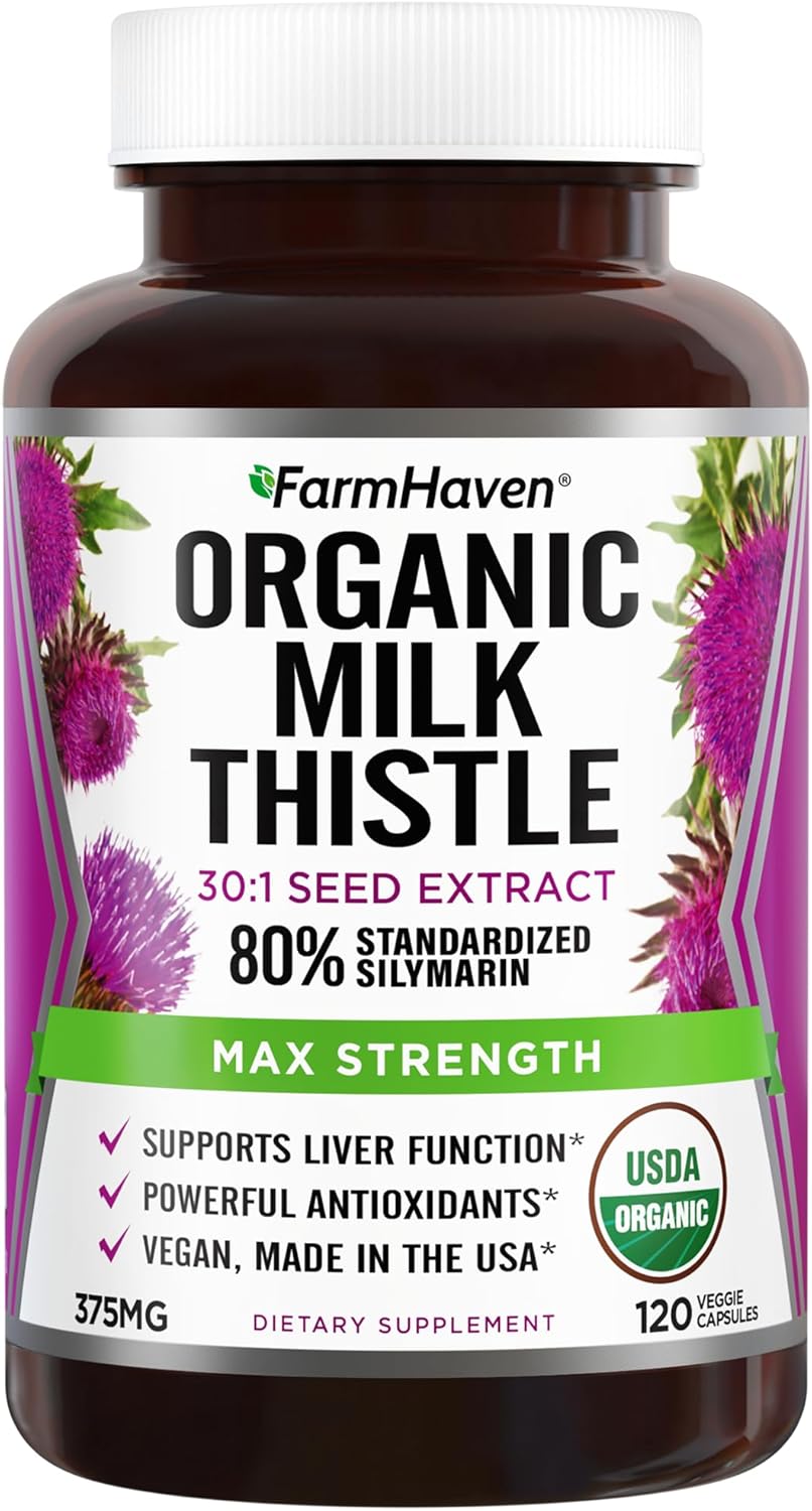 Organic Milk Thistle for PUPPP Rash relief